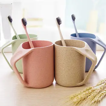 Wheat Rice Fiber Home Bathroom Sets Toothbrush Toothpaste Cup Wash Gargle Cup Eco-Friendly Practical Storage Mug Creative
Wheat Rice Fiber Home Bathroom Sets Toothbrush Toothpaste Cup Wash Gargle Cup Eco-Friendly Practical Storage Mug Creative