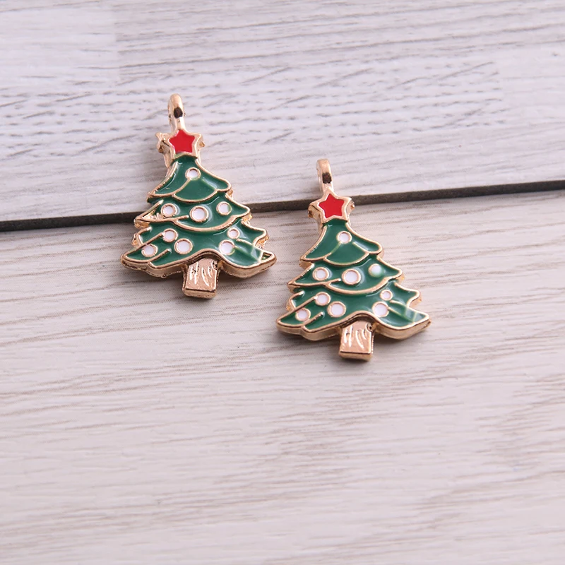 SWEET BELL 4pcs Mix Size/Style Alloy Metal Drop Oil Christmas Tree Charms Pendant For DIY Bracelet Necklace Jewelry
SWEET BELL 4pcs Mix Size/Style Alloy Metal Drop Oil Christmas Tree Charms Pendant For DIY Bracelet Necklace Jewelry