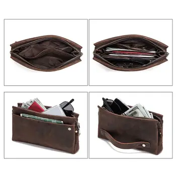 Men's Genuine Leather Wallet ID Card Holder Long Clutch Billfold Money Purse A2UA
Men's Genuine Leather Wallet ID Card Holder Long Clutch Billfold Money Purse A2UA