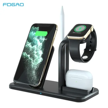 FDGAO 3 in 1 Wireless Charger Dock Station For iphone 11 Pro X XS XR 10W Fast Charging Stand For Airpods pro Apple Watch 5 4 3 2
FDGAO 3 in 1 Wireless Charger Dock Station For iphone 11 Pro X XS XR 10W Fast Charging Stand For Airpods pro Apple Watch 5 4 3 2