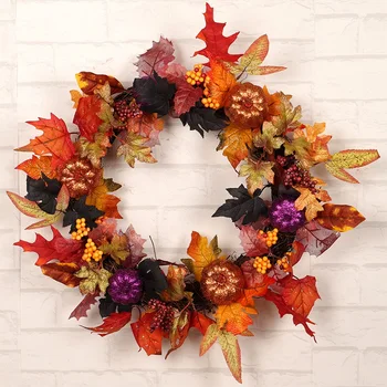 Halloween Decor Pumpkin Harvest Silk Fall Front Door Wreath 17.7 Inches Outdoor Wreath Thanksgiving Gifts Home Decor
Halloween Decor Pumpkin Harvest Silk Fall Front Door Wreath 17.7 Inches Outdoor Wreath Thanksgiving Gifts Home Decor