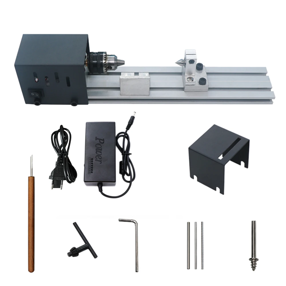 Hot New Mini Lathe Beads Polisher Machine Woodworking Craft DIY Rotary Tool Set Standard Version EU Plug
Hot New Mini Lathe Beads Polisher Machine Woodworking Craft DIY Rotary Tool Set Standard Version EU Plug