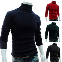 Autumn Men Solid Color Turtle Neck Long Sleeve Sweater Slim Knitted Pullover Top Solid Color, Slim Fits,All-match Men's Clothing 
Autumn Men Solid Color Turtle Neck Long Sleeve Sweater Slim Knitted Pullover Top Solid Color, Slim Fits,All-match Men's Clothing
