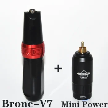 2020 New Arrival Original Bronc-V7 Swiss Motor Rotary Tattoo Machine Pen With Wireless Tattoo Mini Power Tattoo Kit 
2020 New Arrival Original Bronc-V7 Swiss Motor Rotary Tattoo Machine Pen With Wireless Tattoo Mini Power Tattoo Kit