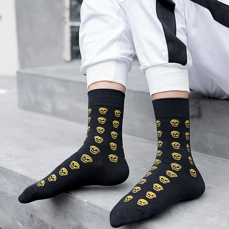 Cartoon Women Cotton Socks Skull Embroidery Autumn Winter Midi Socks Stocking Female Harajuku Breathable Socks Woman
Cartoon Women Cotton Socks Skull Embroidery Autumn Winter Midi Socks Stocking Female Harajuku Breathable Socks Woman