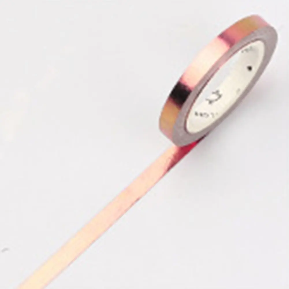 DIY Washi Tape Mini Ultra Slim Stationery Hot Stamping Reusable Office Schedule Book Decorative Adhesive Sticky Masking School
DIY Washi Tape Mini Ultra Slim Stationery Hot Stamping Reusable Office Schedule Book Decorative Adhesive Sticky Masking School