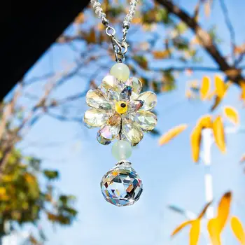 H&D Hanging Chandelier Crystals Ball Prisms Pendant Fengshui Suncatcher Rainbow Maker Collection Car Charm 
H&D Hanging Chandelier Crystals Ball Prisms Pendant Fengshui Suncatcher Rainbow Maker Collection Car Charm
