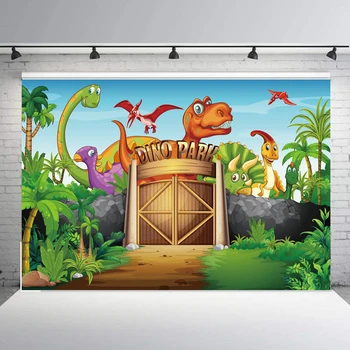 BEIPOTO Dinosaur Birthday Backdrop Photography Background for Boys Party Supplies dino park banner decor photo booth shoot props 
BEIPOTO Dinosaur Birthday Backdrop Photography Background for Boys Party Supplies dino park banner decor photo booth shoot props