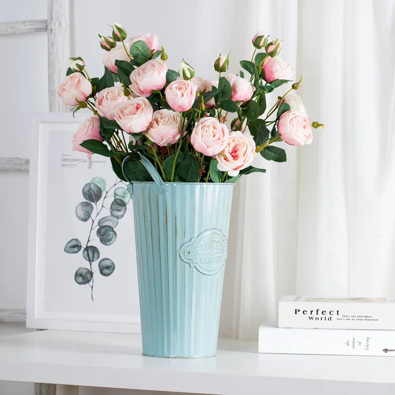 1 Pc Silk Rose Bouquet Home Decoration Accessories Wedding Party Scrapbook Fake Plants DIY Artificial Roses Flowers
1 Pc Silk Rose Bouquet Home Decoration Accessories Wedding Party Scrapbook Fake Plants DIY Artificial Roses Flowers