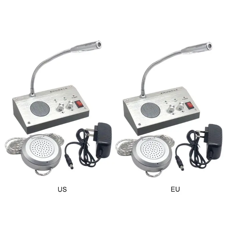 Dual Way Window Intercom System Bank Counter Interphone Zero-touch For Business Store Bank Station Ticket Window 9908
Dual Way Window Intercom System Bank Counter Interphone Zero-touch For Business Store Bank Station Ticket Window 9908