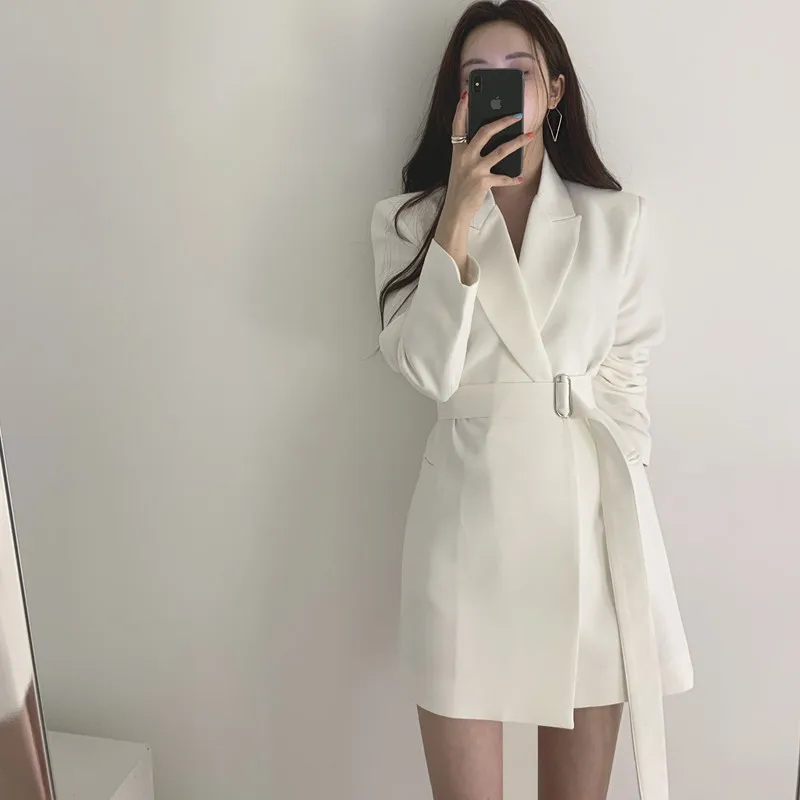 South Korea CHIC-Style Early Autumn New Products Retro of Belt Korean-style Casual Loose-Fit INS Mid-length Suit Jacket Women's
South Korea CHIC-Style Early Autumn New Products Retro of Belt Korean-style Casual Loose-Fit INS Mid-length Suit Jacket Women's