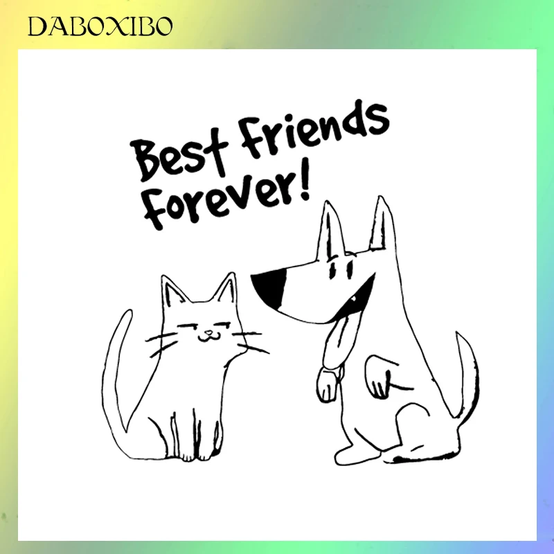 DABOXIBO Cute Cats And Dogs Clear Stamps For DIY Scrapbooking/Card Making/Photo Album Silicone Decorative Crafts
DABOXIBO Cute Cats And Dogs Clear Stamps For DIY Scrapbooking/Card Making/Photo Album Silicone Decorative Crafts