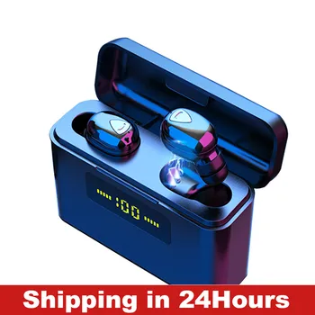 DG509 TWS Bluetooth True Wireless Earphones 5D Stereo Earbuds Mini TWS Waterproof Headfrees 2200mAh Power Bank For Smart phones
DG509 TWS Bluetooth True Wireless Earphones 5D Stereo Earbuds Mini TWS Waterproof Headfrees 2200mAh Power Bank For Smart phones