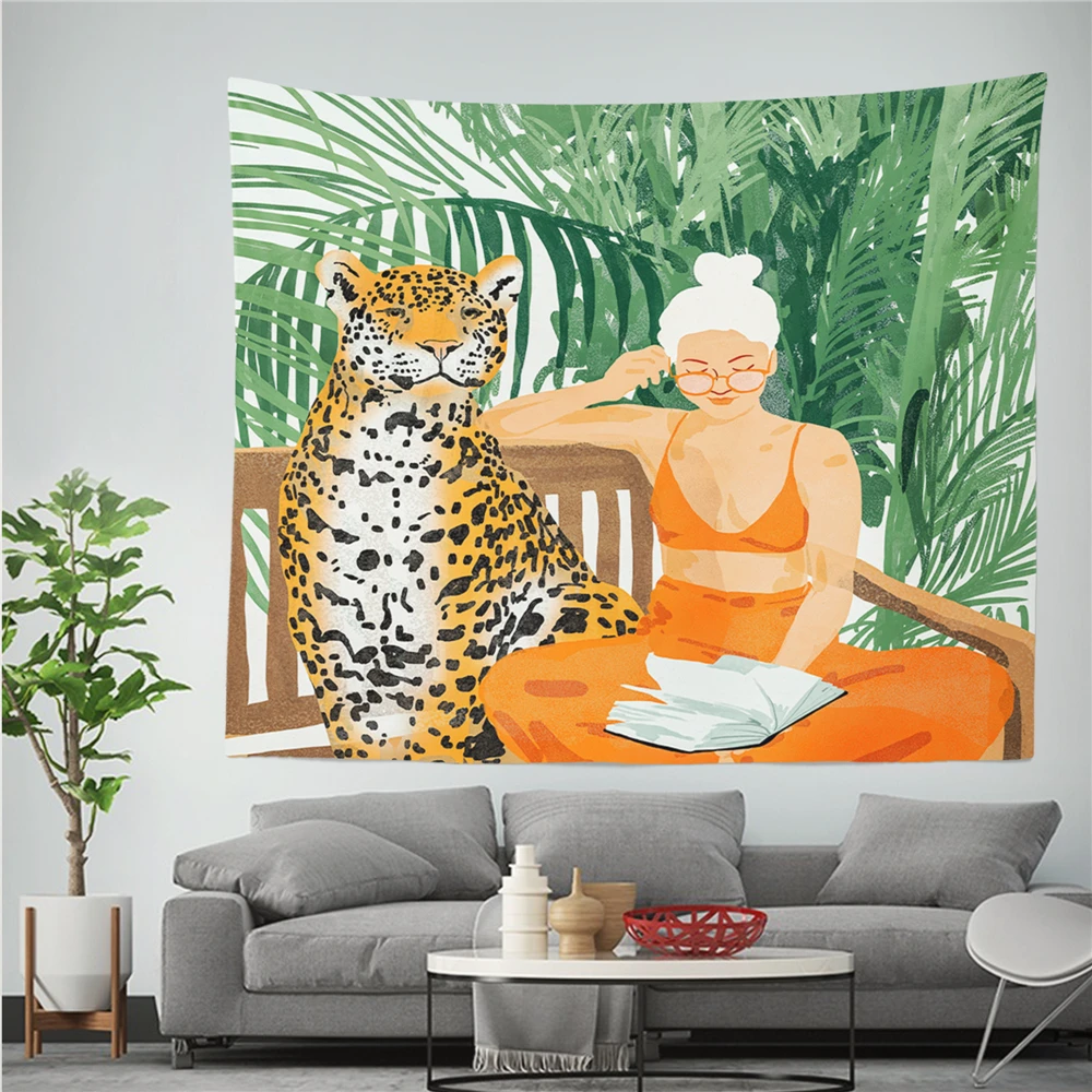 Girl Series Ins Tapestry Nordic Style Modern 3D Printed Polyestry Wall Cloth Tapestry Personality Background Decor Shawl Blanket
Girl Series Ins Tapestry Nordic Style Modern 3D Printed Polyestry Wall Cloth Tapestry Personality Background Decor Shawl Blanket