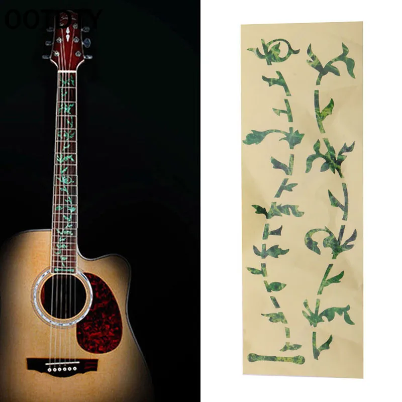 OOTDTY New Tree Of Life Acoustic Guitar Guitar Inlay Sticker Fretboard Marker Decal DIY suit for guitar
OOTDTY New Tree Of Life Acoustic Guitar Guitar Inlay Sticker Fretboard Marker Decal DIY suit for guitar