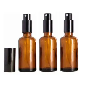 YCOO 6pcs 50ML Refillable Empty Amber Glass Spray Bottles with Fine Mist Spray for Essential Oils, Fragrance Oil Sample
YCOO 6pcs 50ML Refillable Empty Amber Glass Spray Bottles with Fine Mist Spray for Essential Oils, Fragrance Oil Sample