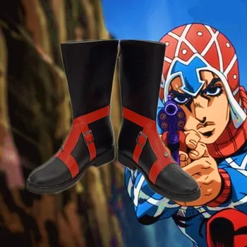 JoJo's Bizarre Adventure: Golden Wind Guido Mista Boots Cosplay Shoes Costume Jumpsuit boots Accessories EU Size for men women
JoJo's Bizarre Adventure: Golden Wind Guido Mista Boots Cosplay Shoes Costume Jumpsuit boots Accessories EU Size for men women