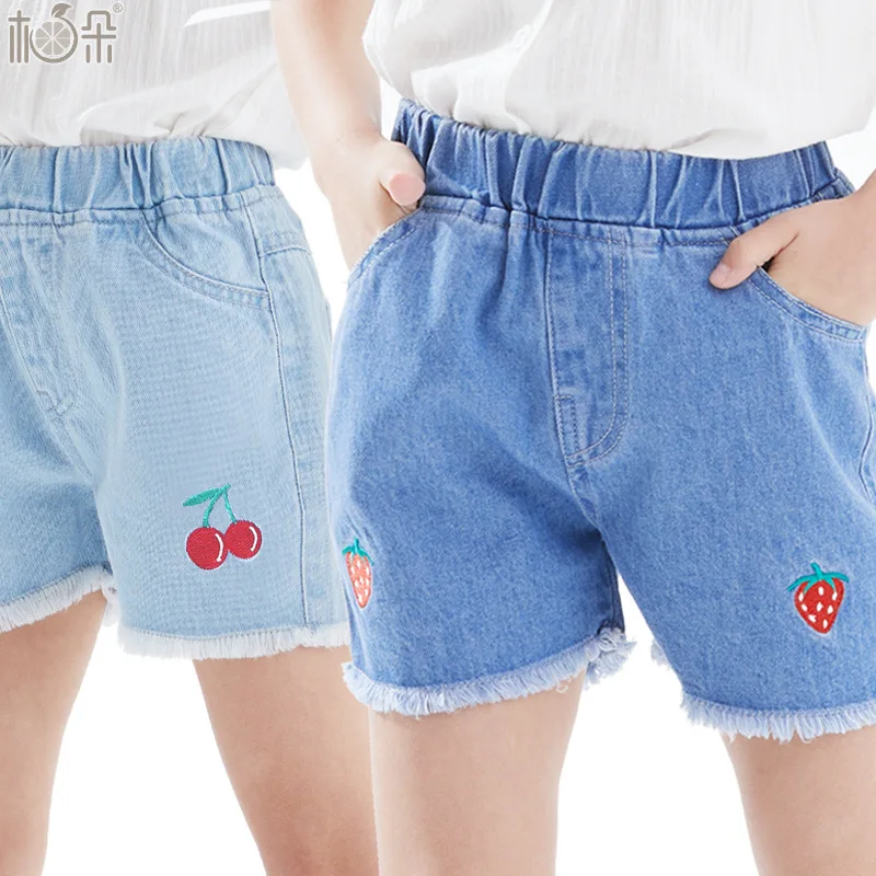 Girls Summer Western Style Jeans Shorts 2019 New Style Childrenswear Children Little Girl Hot Pants without Open Crotch Cotton 1
Girls Summer Western Style Jeans Shorts 2019 New Style Childrenswear Children Little Girl Hot Pants without Open Crotch Cotton 1
