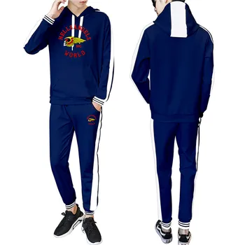 Patchwork Men's Sportswear Sets 2020 Autumn Winter Hooded Thick Male Casual Tracksuit Men 2 Piece Sweatshirt + Sweatpants Set
Patchwork Men's Sportswear Sets 2020 Autumn Winter Hooded Thick Male Casual Tracksuit Men 2 Piece Sweatshirt + Sweatpants Set