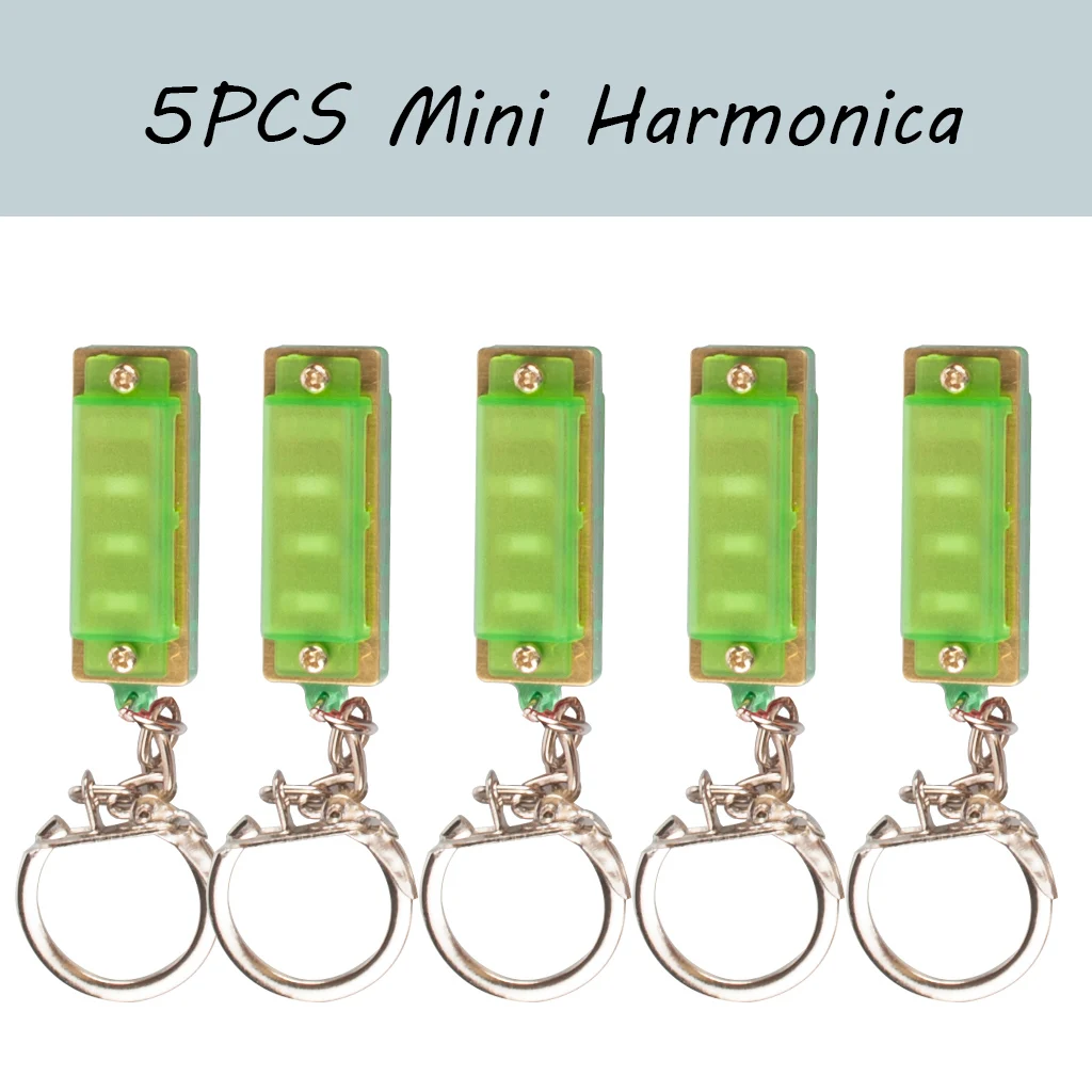 5PCS Keychain Harmonica Children Gift Mini Harmonica 4 Hole 8 Tone Key Chain Harmonica
5PCS Keychain Harmonica Children Gift Mini Harmonica 4 Hole 8 Tone Key Chain Harmonica
