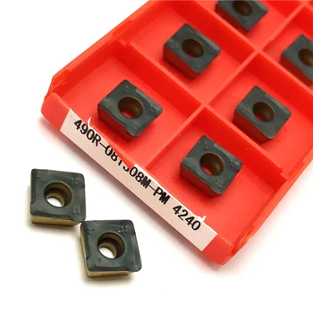 490R-08T308M-PM 4240 Carbide Insert CNC Turning Milling Inserts 490R 08T308 Turning Tool Milling Cutter Cutting Tool
490R-08T308M-PM 4240 Carbide Insert CNC Turning Milling Inserts 490R 08T308 Turning Tool Milling Cutter Cutting Tool