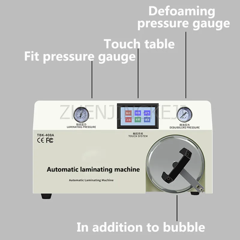 110-220V Curved Screen Pressing Machine Automatic Vacuum Laminating Tools Defoaming Cell Phone Broken Screen Repair Equipment
110-220V Curved Screen Pressing Machine Automatic Vacuum Laminating Tools Defoaming Cell Phone Broken Screen Repair Equipment