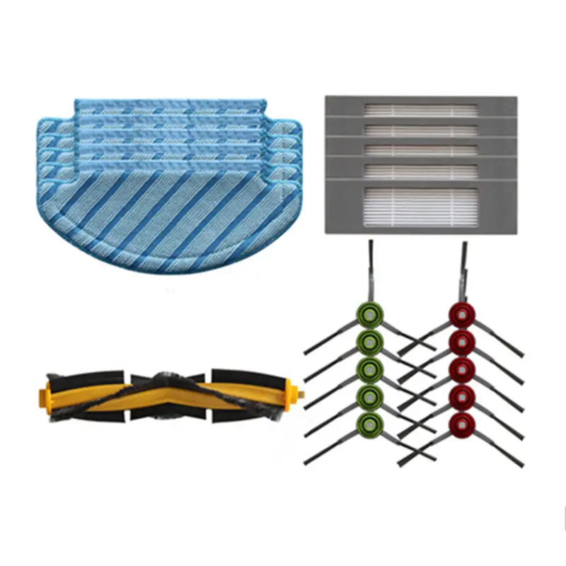 Vacuum Cleaner Main Brush Side Brush Hepa Filter Mop Cloth for Ecovacs Deebot T9 Robotic Vacuum Cleaner Parts Accessories
Vacuum Cleaner Main Brush Side Brush Hepa Filter Mop Cloth for Ecovacs Deebot T9 Robotic Vacuum Cleaner Parts Accessories