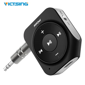 VicTsing AUX Bluetooth Receiver with 2 Built-in Micphones Bluetooth Aux Adapter with Quick Charging Portable Car Kits Music Play
VicTsing AUX Bluetooth Receiver with 2 Built-in Micphones Bluetooth Aux Adapter with Quick Charging Portable Car Kits Music Play