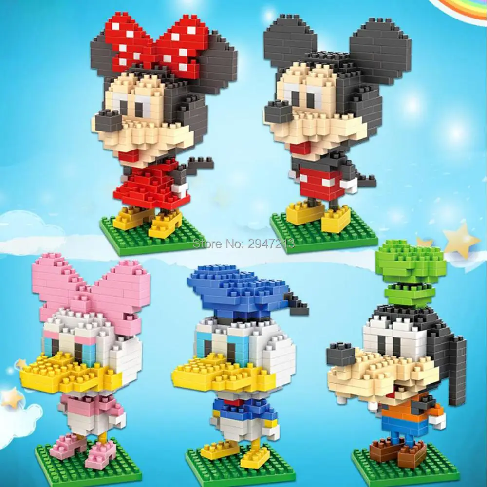 hot LegoINGlys creators classic Cartoon anime Mickey Minnie Donald Daisy mouse model mini micro diamond blocks nano bricks toys
hot LegoINGlys creators classic Cartoon anime Mickey Minnie Donald Daisy mouse model mini micro diamond blocks nano bricks toys
