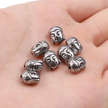 1pcs/lot 2mm Hole Stainless Steel Buddha Head Charm Beads Gasket Fit DIY Making Jewelry Accessories Necklace Jewelry Making
1pcs/lot 2mm Hole Stainless Steel Buddha Head Charm Beads Gasket Fit DIY Making Jewelry Accessories Necklace Jewelry Making