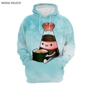 MODAVELOCE Soya Sushi Hoodie Polyester With Wool Custom Hoodie Printing Anime's Cartoon Patchwork Sweatshirts Ladies
MODAVELOCE Soya Sushi Hoodie Polyester With Wool Custom Hoodie Printing Anime's Cartoon Patchwork Sweatshirts Ladies