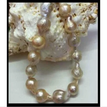 Rare 12-17mm Natural South Baroque Lavender Akoya Pearl Fashion Necklace 18"AA
Rare 12-17mm Natural South Baroque Lavender Akoya Pearl Fashion Necklace 18"AA