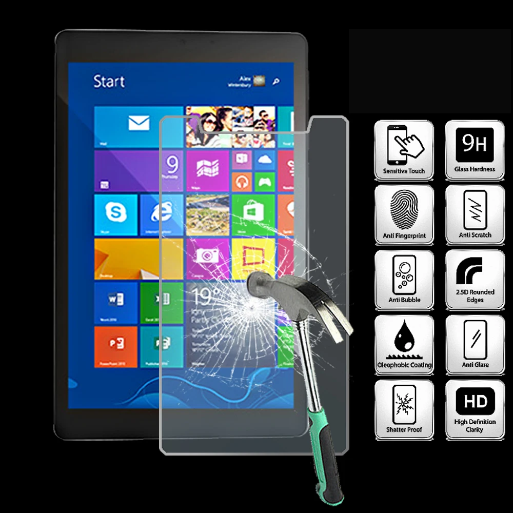 For ARCHOS 80 Cesium Tablet Tempered Glass Screen Protector Cover Explosion-Proof Anti-Scratch Screen Film
For ARCHOS 80 Cesium Tablet Tempered Glass Screen Protector Cover Explosion-Proof Anti-Scratch Screen Film