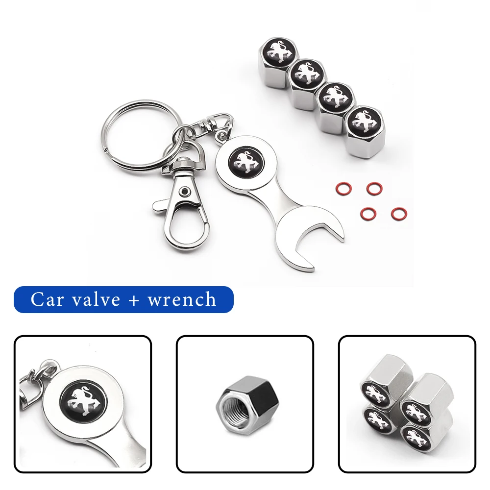 4pcs Wheel Tire Valve Caps Wheel Tire Parts Valve Stem Cap Cover Car Logo Keychain For Peageot 308 206 207 307 407 607 3008 4008
4pcs Wheel Tire Valve Caps Wheel Tire Parts Valve Stem Cap Cover Car Logo Keychain For Peageot 308 206 207 307 407 607 3008 4008