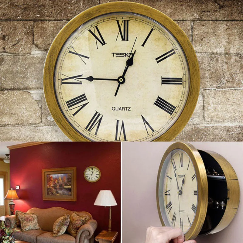 ABFP Storage Wall Clock Indoor Use As Secret Hidden Compartment With Hidden Container Box For Money And Jewelry Storage
ABFP Storage Wall Clock Indoor Use As Secret Hidden Compartment With Hidden Container Box For Money And Jewelry Storage
