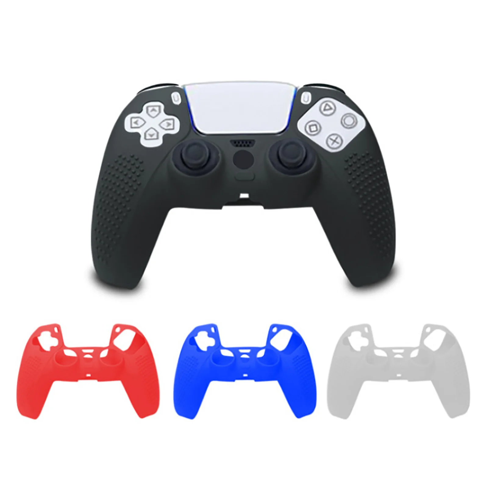 For DualSense Gamepad Protective Case Non-slip Anti-scratch Silicone Cover Shell For PlaySatiton 5 PS5 Controller Accessories
For DualSense Gamepad Protective Case Non-slip Anti-scratch Silicone Cover Shell For PlaySatiton 5 PS5 Controller Accessories