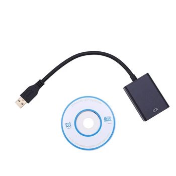 Usb 3.0 To Hdmi Hd 1080P Hdtv o Video Adapter Converter Cable For Windows 7/8/10 Pc 
Usb 3.0 To Hdmi Hd 1080P Hdtv o Video Adapter Converter Cable For Windows 7/8/10 Pc