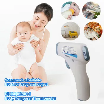 Touch-Free Forehead Thermometer Digital Body & Obeject Thermometer Measurement Non-Contact Infrared Thermometer With Lcd Backli
Touch-Free Forehead Thermometer Digital Body & Obeject Thermometer Measurement Non-Contact Infrared Thermometer With Lcd Backli
