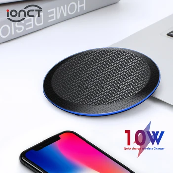 iONCT 10W Fast Qi Wireless Charger for iPhone 11 pro 8 X XR XS wirless Charging for Samsung phone USB wireless charger pad IN040
iONCT 10W Fast Qi Wireless Charger for iPhone 11 pro 8 X XR XS wirless Charging for Samsung phone USB wireless charger pad IN040