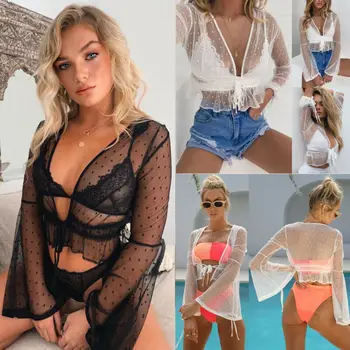 UK Sexy Women's Cover Up Summer Lace Crochet Bikini Swimwear Beach Dress Bathing
UK Sexy Women's Cover Up Summer Lace Crochet Bikini Swimwear Beach Dress Bathing