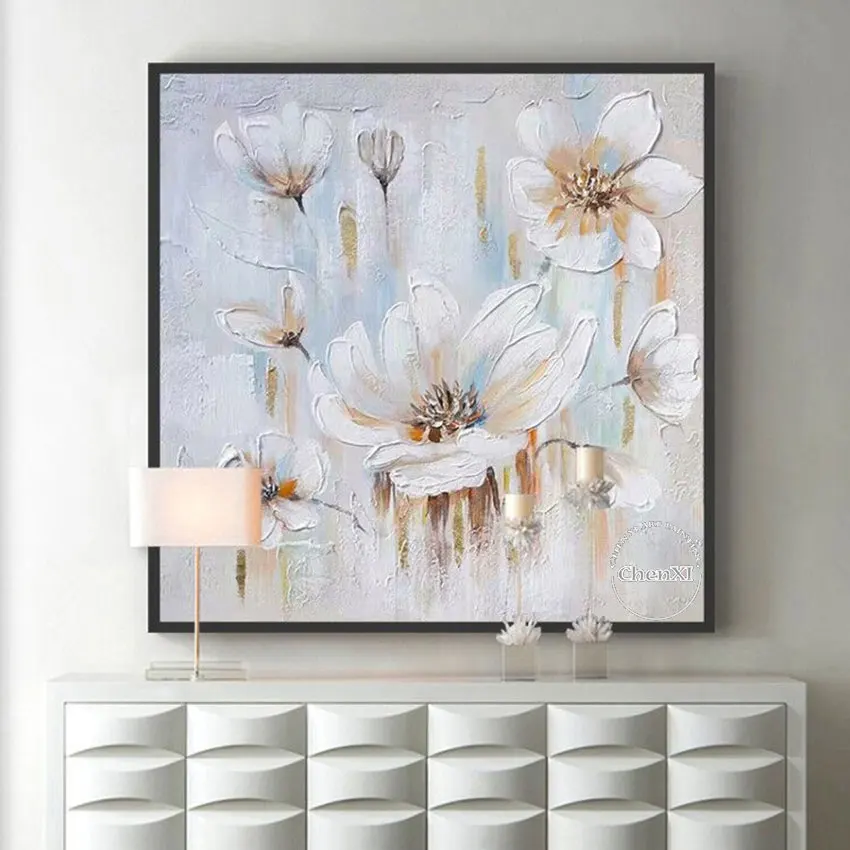 The White Flowers Are In Full Bloom Oil Paintings, Wall Decor For Living Room, Quality Abstract Artwork, Frameless Free Shipping
The White Flowers Are In Full Bloom Oil Paintings, Wall Decor For Living Room, Quality Abstract Artwork, Frameless Free Shipping