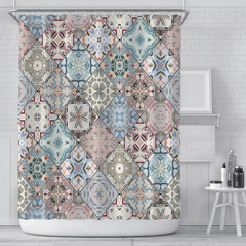 Nordic Minimalist Bohemian Style Fashion Waterproof and Anti-fog Thickened and Washable Shower Curtain Modern Design Home Decor
Nordic Minimalist Bohemian Style Fashion Waterproof and Anti-fog Thickened and Washable Shower Curtain Modern Design Home Decor