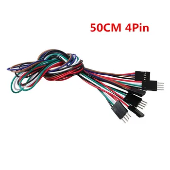 10pcs/lot 50cm 4pin Breadboard Jumper Wires Female to Male Male to Male Femla to Femla 2.54mm DuPont Cable Line AWG26
10pcs/lot 50cm 4pin Breadboard Jumper Wires Female to Male Male to Male Femla to Femla 2.54mm DuPont Cable Line AWG26