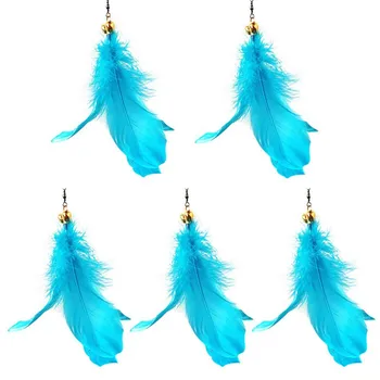 Replacement Head With Feather Bell For Natural Pet Cat Catnip Interactive Toy Stick Feather Wand Cat Funny Interactive 5 Pcs
Replacement Head With Feather Bell For Natural Pet Cat Catnip Interactive Toy Stick Feather Wand Cat Funny Interactive 5 Pcs