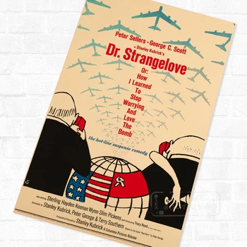 Dr. Strangelove Movie Film Classic Poster Vintage Retro Decorative DIY Wall Canvas Stickers Home Posters Art Bar Decor Gift
Dr. Strangelove Movie Film Classic Poster Vintage Retro Decorative DIY Wall Canvas Stickers Home Posters Art Bar Decor Gift
