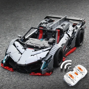 Remote Control Car RC Building Blocks Technic Series Veneno Roadster Lamborghinis Model Kit MOC DIY Bricks For Kids Toys Gift
Remote Control Car RC Building Blocks Technic Series Veneno Roadster Lamborghinis Model Kit MOC DIY Bricks For Kids Toys Gift