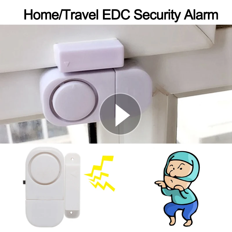 2 Pcs Home/Travel Portable Magnetic Sensors Self-defense Tool Wireless Door Window Entry Burglar Alarm Security Alarm Guardian
2 Pcs Home/Travel Portable Magnetic Sensors Self-defense Tool Wireless Door Window Entry Burglar Alarm Security Alarm Guardian