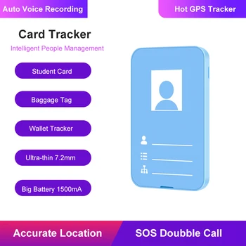 GPS Tracker ID Card Bag Tag Wallet Positioning Anti-lost Device Multiple Positioning Remote Control SOS 2-way Audio Rechargeable
GPS Tracker ID Card Bag Tag Wallet Positioning Anti-lost Device Multiple Positioning Remote Control SOS 2-way Audio Rechargeable