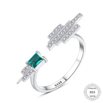 Square Green Stone Band Resizable Ring,TS Gift for Women 2019 Thomas Style Factory Price 925 Sterling Silver Jewelry
Square Green Stone Band Resizable Ring,TS Gift for Women 2019 Thomas Style Factory Price 925 Sterling Silver Jewelry