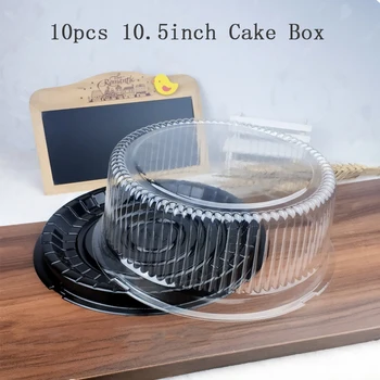 10pcs 10.5 Inch Transparent Cake Box Plastic Cake Boxes And Packaging Transparent Clear Cupcake Muffin Dome Holder Cases Wedding
10pcs 10.5 Inch Transparent Cake Box Plastic Cake Boxes And Packaging Transparent Clear Cupcake Muffin Dome Holder Cases Wedding